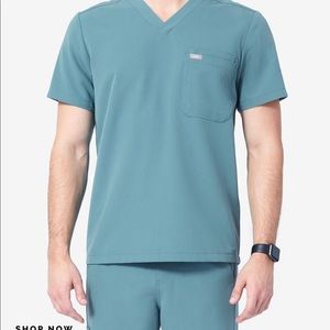 Figs Men’s Shirt Hydro Green